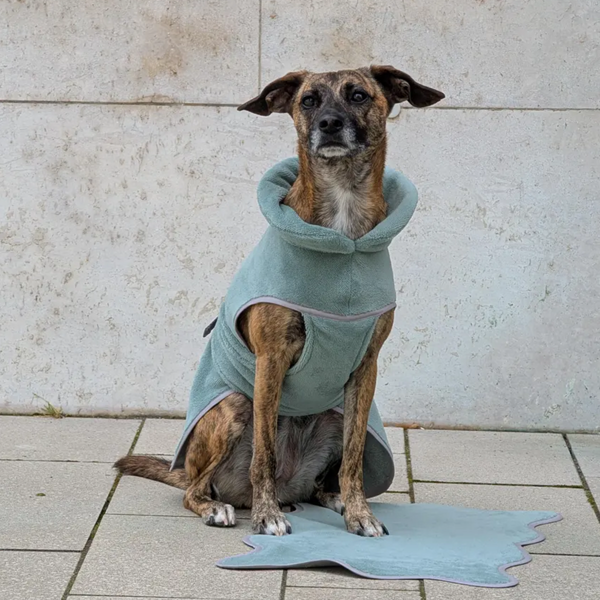 Bademantel "Bambelle" Antikmint