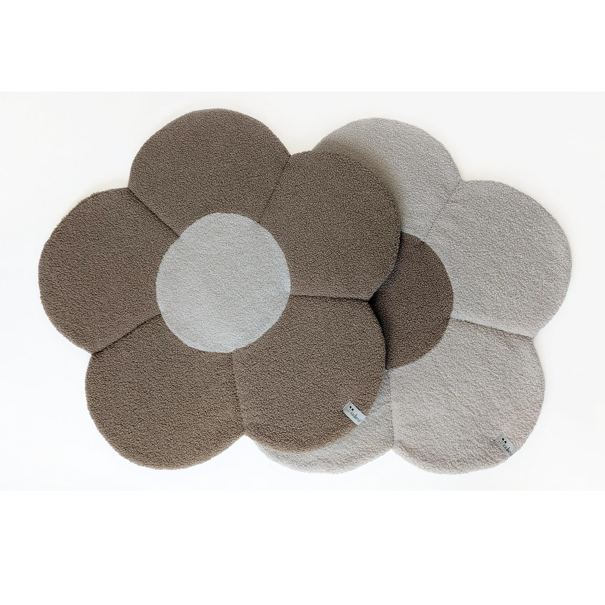 Plaid "Bloomlet" Taupe