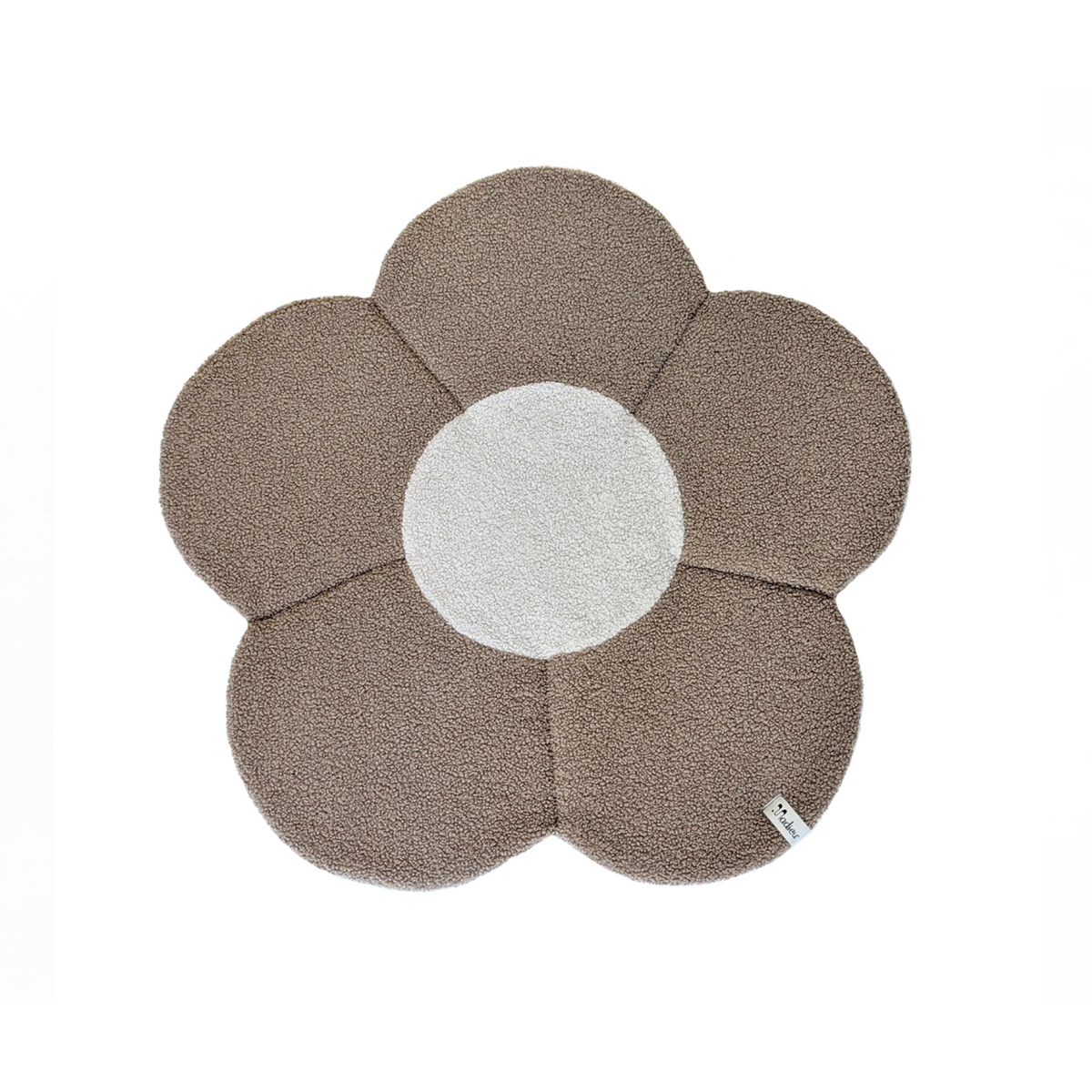 Plaid "Bloomlet" Taupe