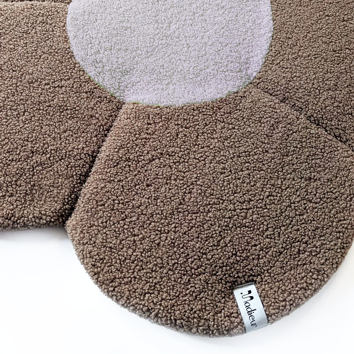 Plaid "Bloomlet" Taupe