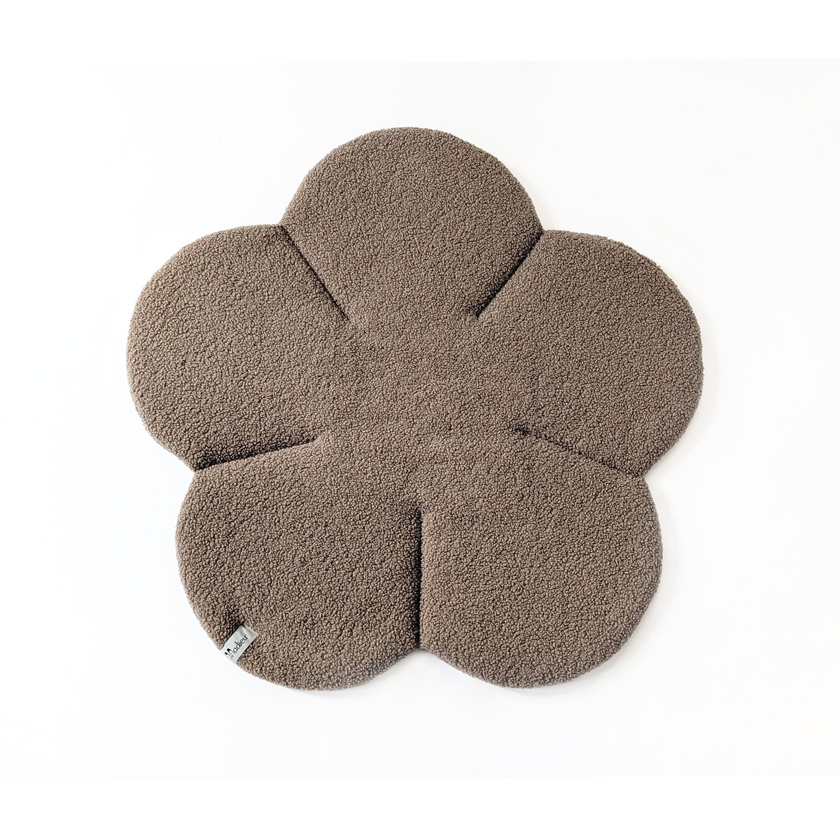 Plaid "Bloomlet" Taupe