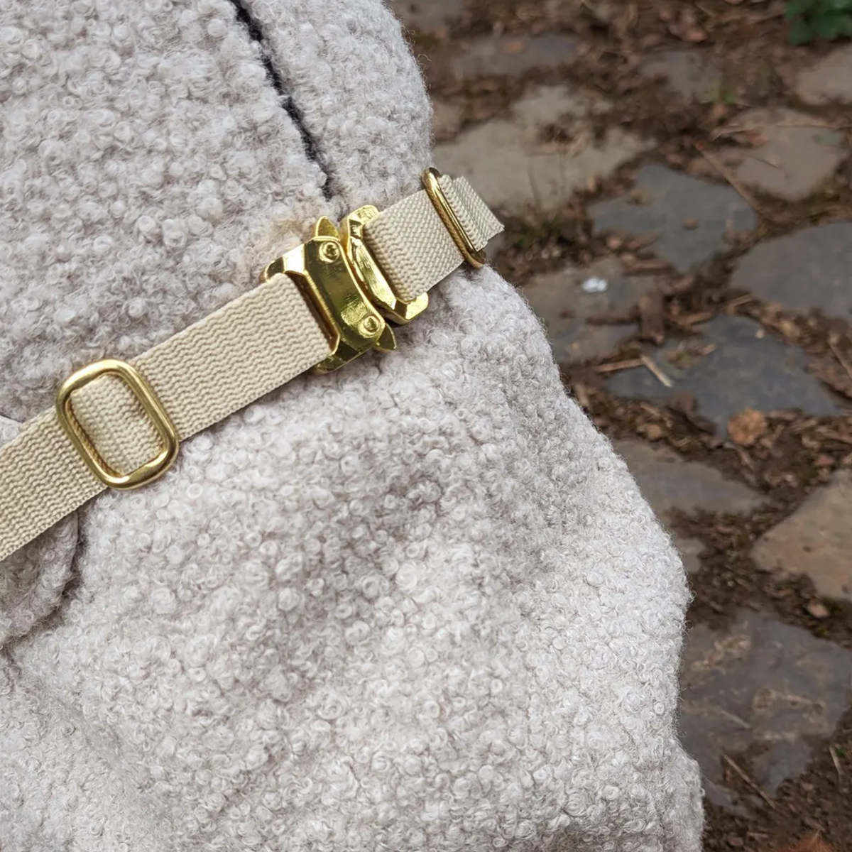 Bouclémantel "Muse" Creme