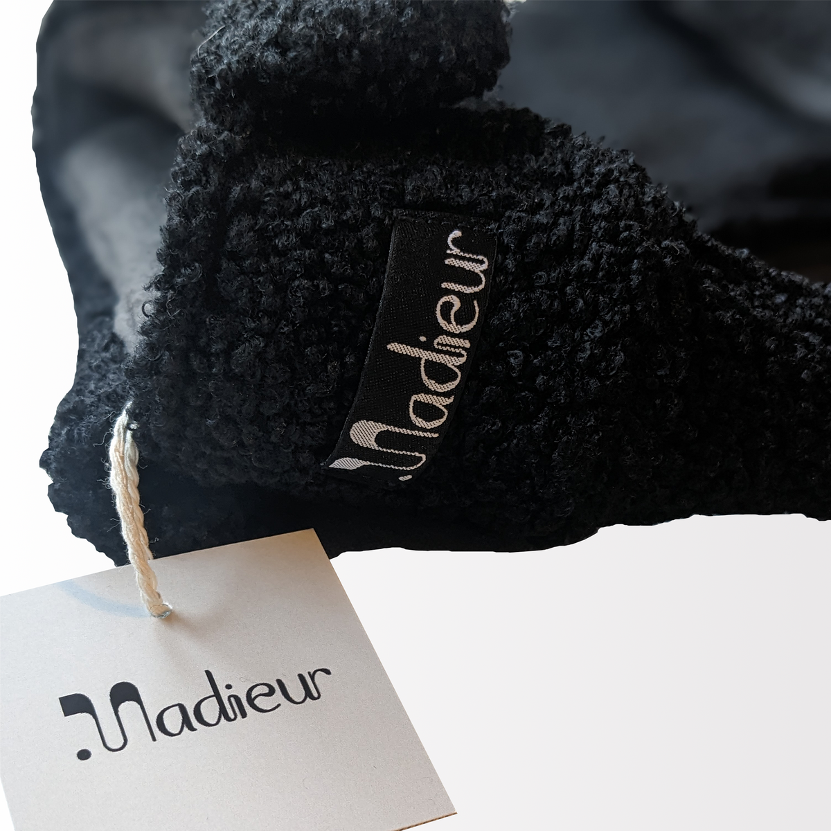 Teddymantel "Heaven" Schwarz