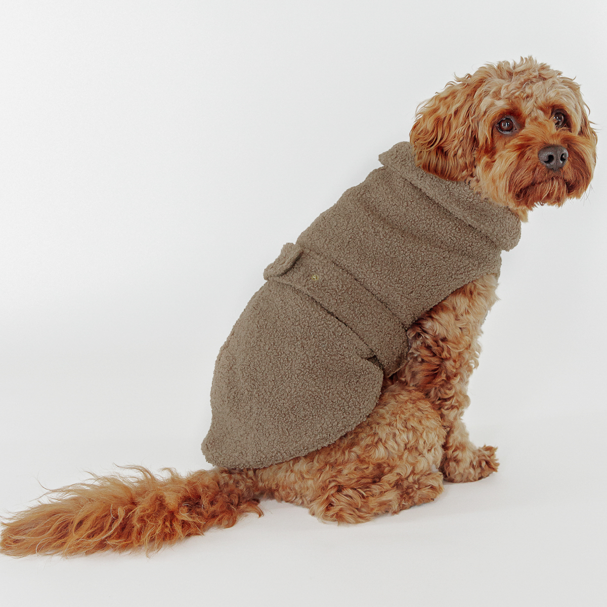 Teddymantel "Heaven" Soft Taupe / Macchiato