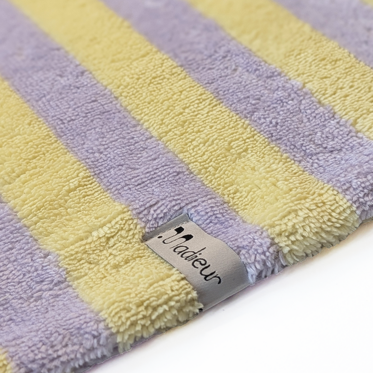Pfotentuch Paw to Go "Sunstripe" flieder-gelb