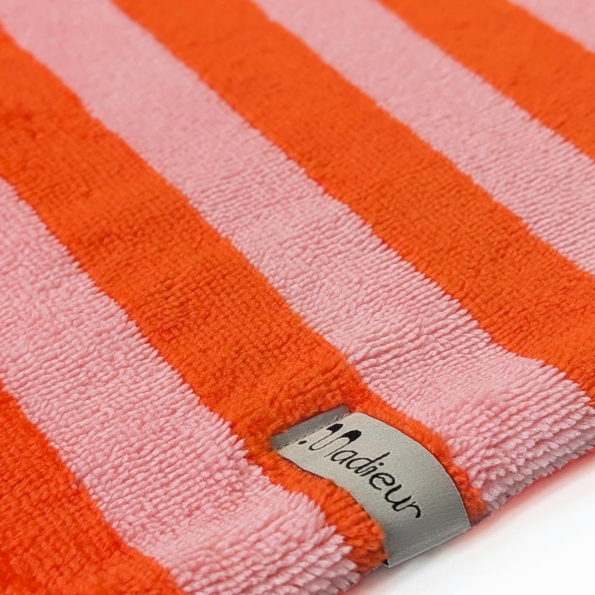 Pfotentuch Paw to Go "Sunstripe" orange-rosa
