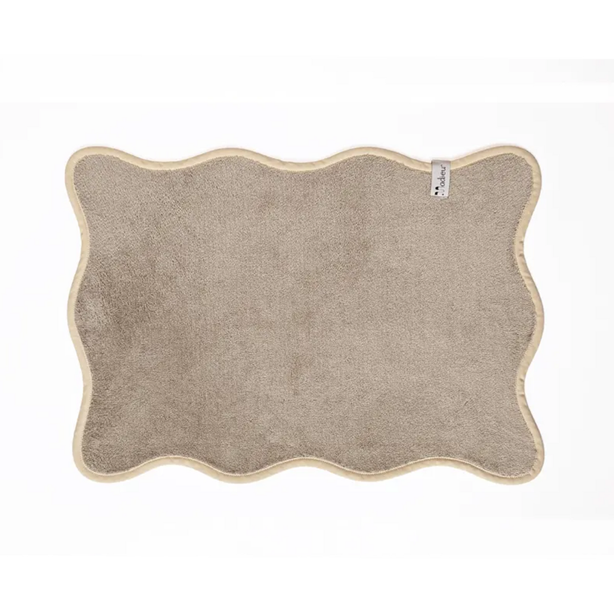 Pfotentuch "Wavelle" Dunkelbeige