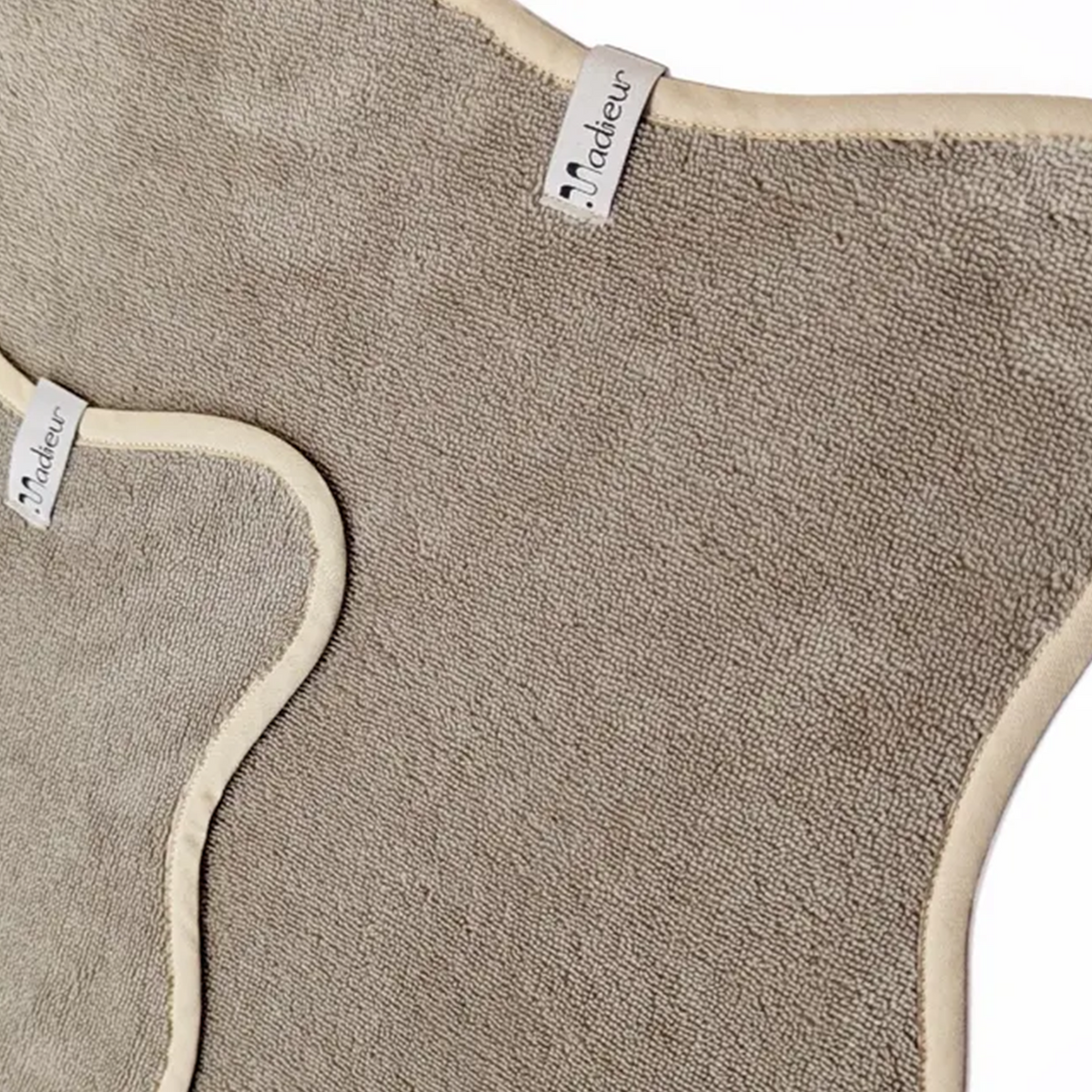 Pfotentuch "Wavelle" Dunkelbeige